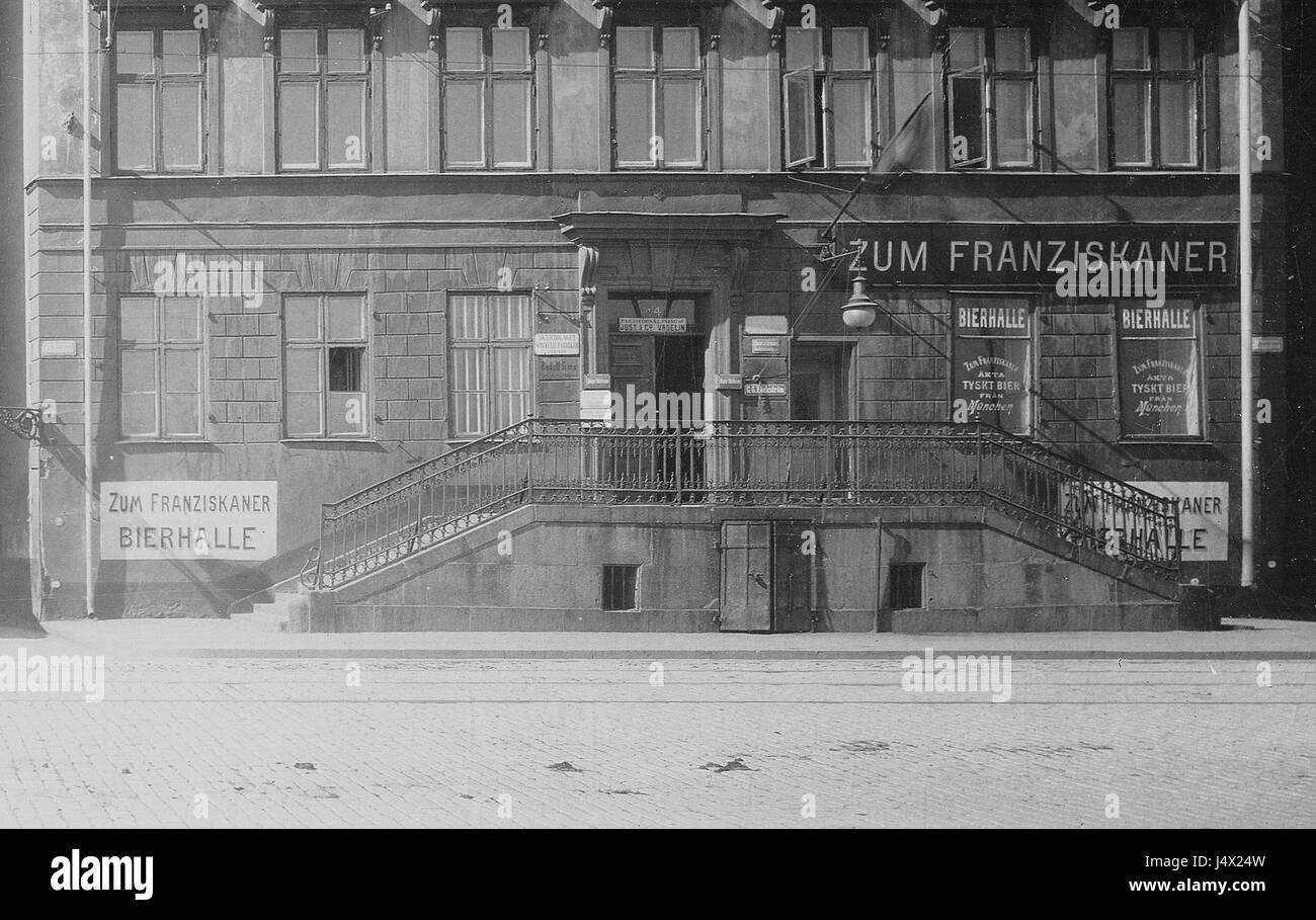 Zum Franziskaner 1907 Stock Photo - Alamy