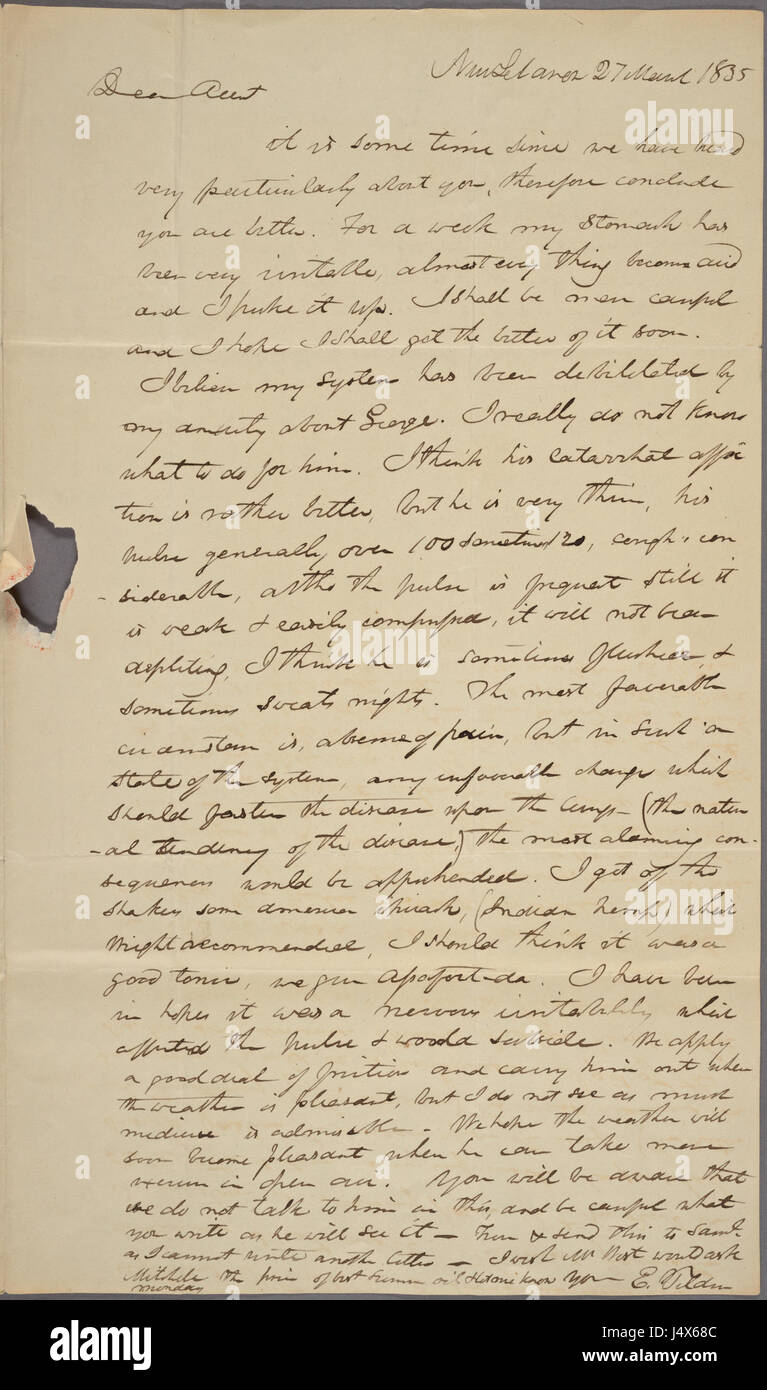 Younglove, Polly Patterson, 1835, 1843, n.d (NYPL b11652246 3955394) Stock Photo