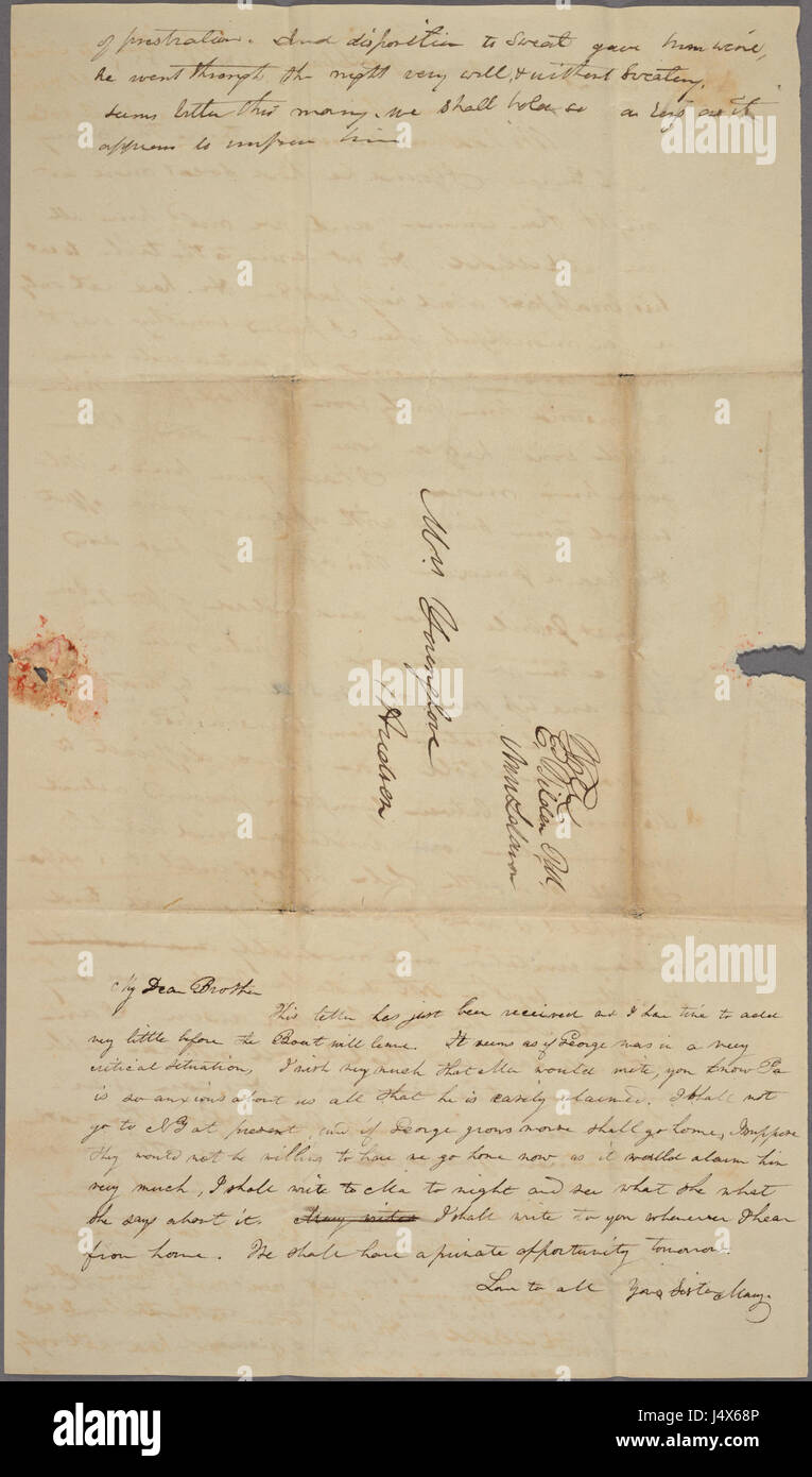 Younglove, Polly Patterson, 1835, 1843, n.d (NYPL b11652246 3955404) Stock Photo