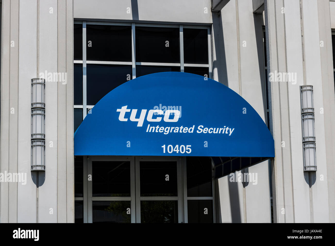 Indianapolis Circa May 2017 Tyco Integrated Security Office Location