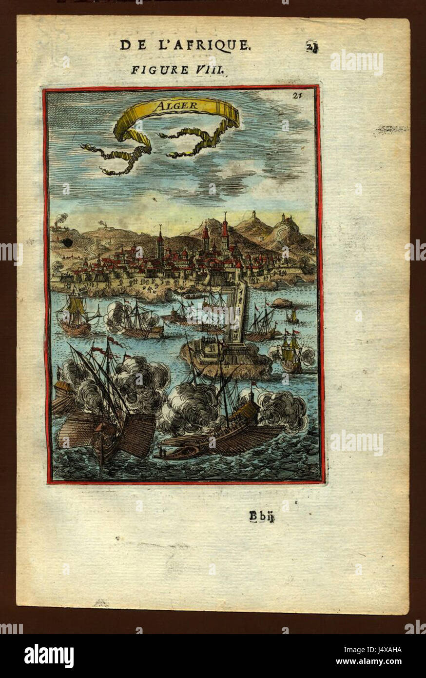 Old map of algiers hires stock photography and images Alamy