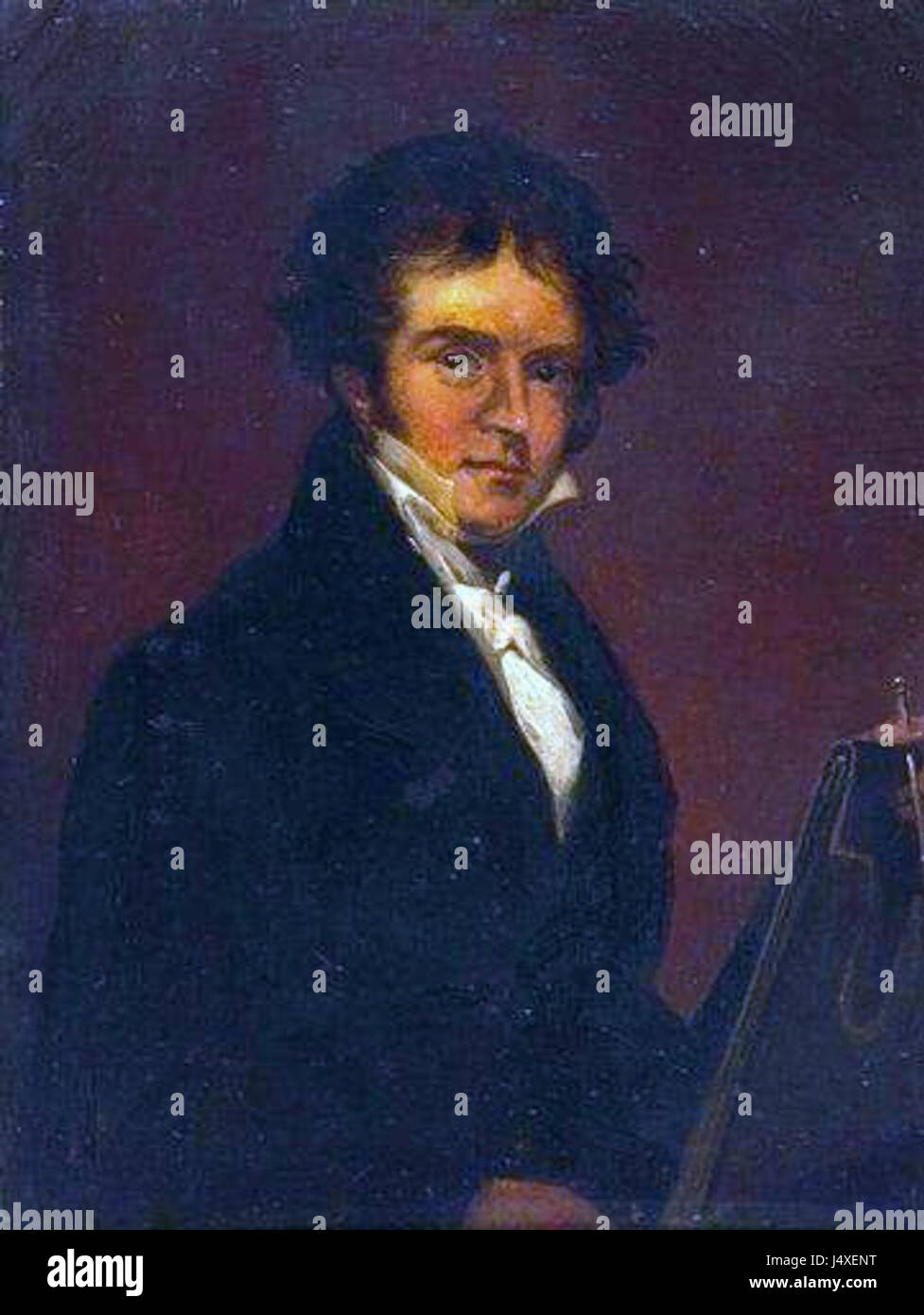 William Linton. Self Portrait Stock Photo Alamy