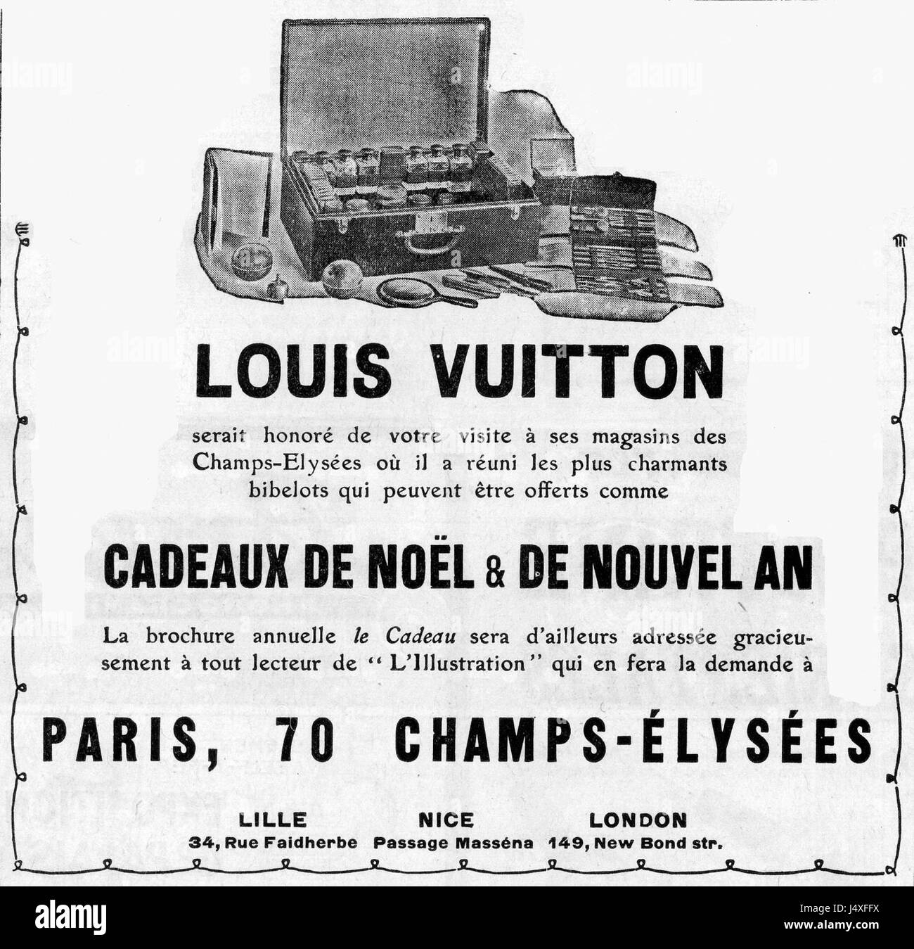 Louis Vuitton Paris 70 Champs Elysees Framed On Paper Graphic Art