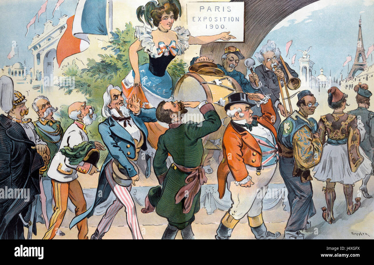 'Business Business' by Udo J. Keppler, published in 1900, is a satirical work that examines the world of business at the turn of the 20th century. The book offers a critique of contemporary business practices and culture. Stock Photo