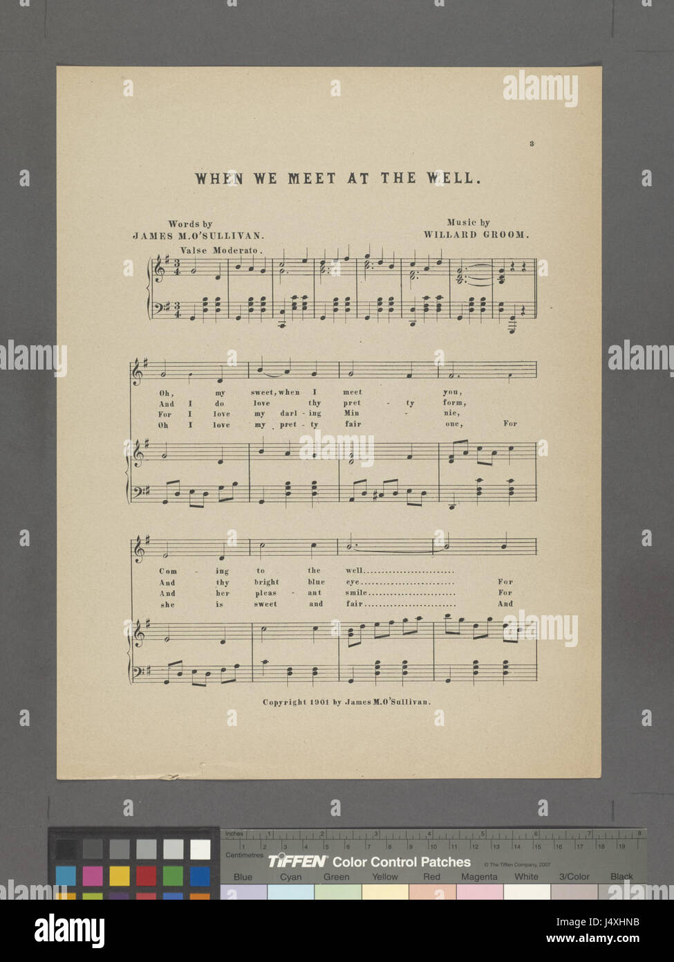 When we meet at the well (NYPL Hades 1936011 2001397) Stock Photo