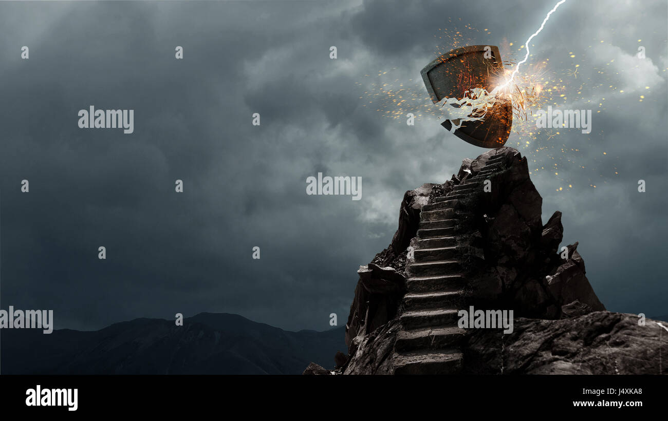 Shield protection symbol hi-res stock photography and images - Alamy