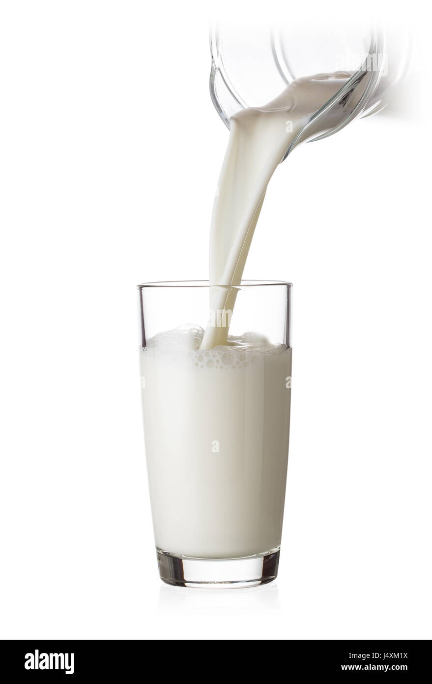 Glass Of White Milk Glass Of White Milk