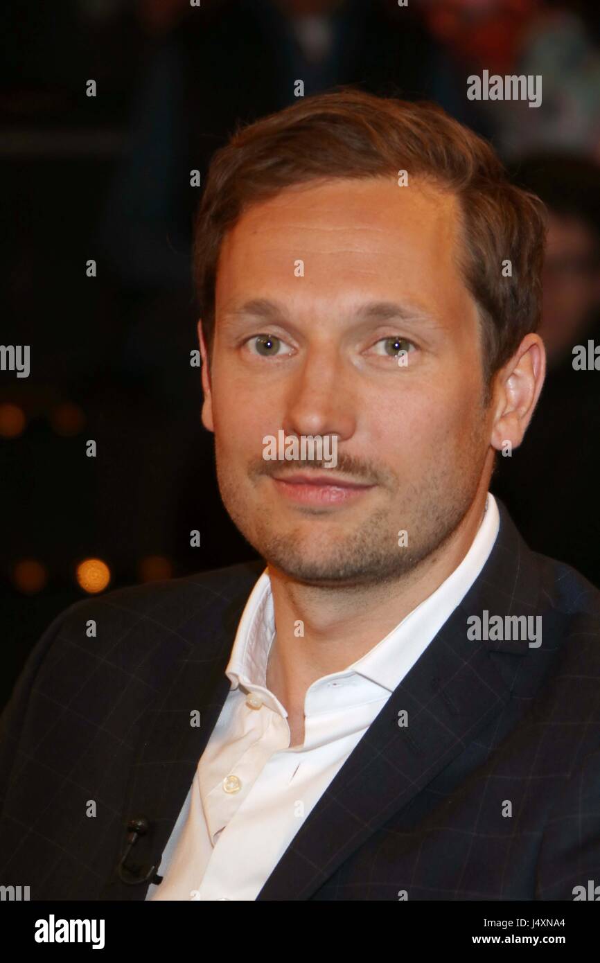 German ZDF TV Talkshow Markus Lanz at Fernsehmacher-Studio Featuring