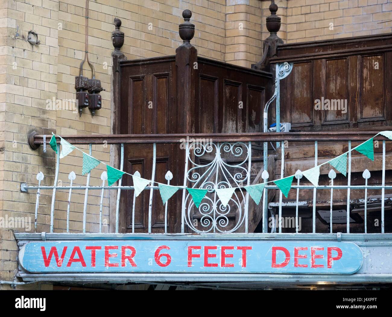 Victoria Baths in Manchester, ahead of their open swim day to raise ...