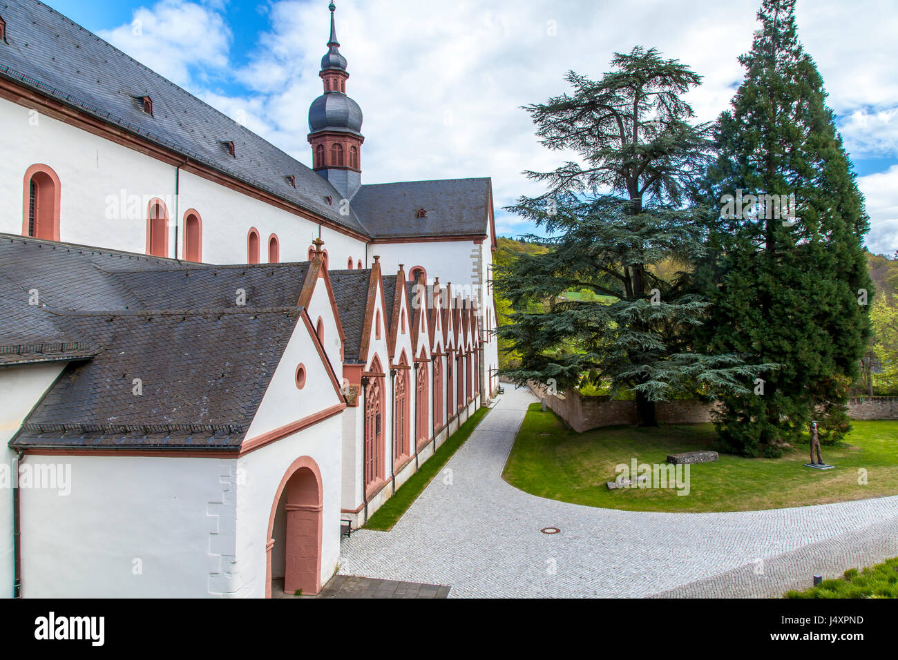 Kloster Eberbach in Eltville am Rhein im  Rheingau  Germany Stock Photo