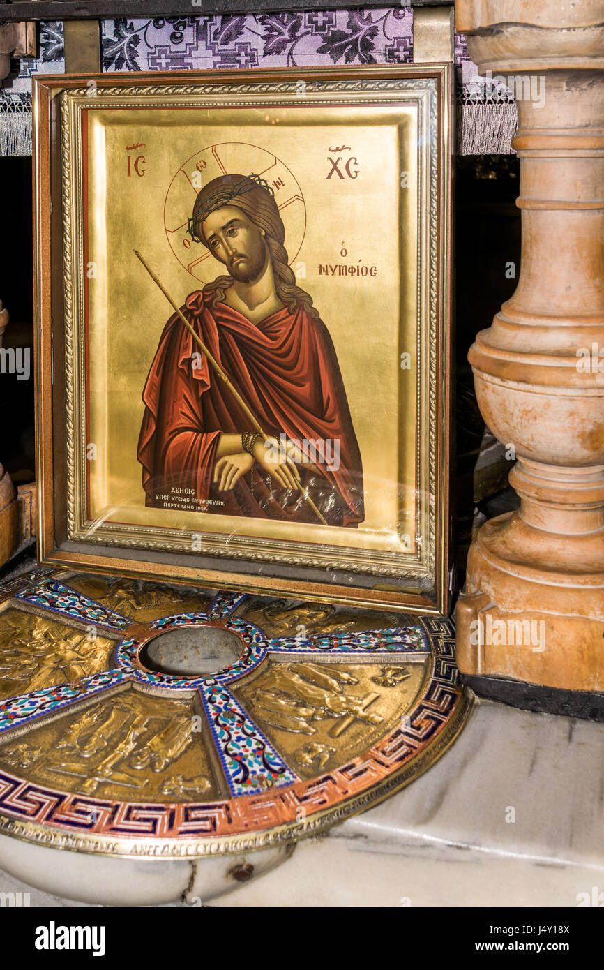 Place of Christ's death Stock Photo - Alamy