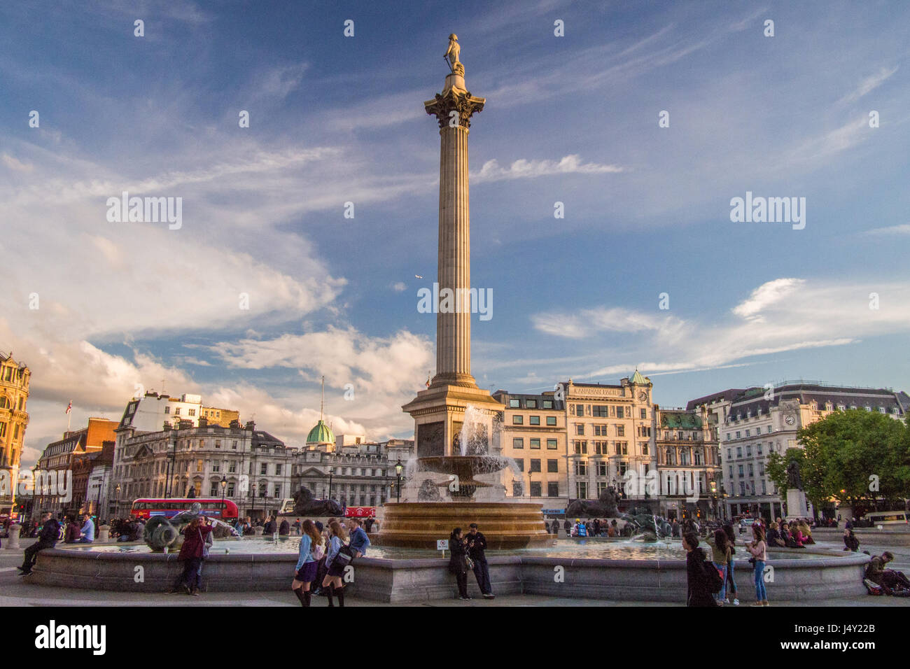 Trafalgar Square, London Stock Photo - Alamy