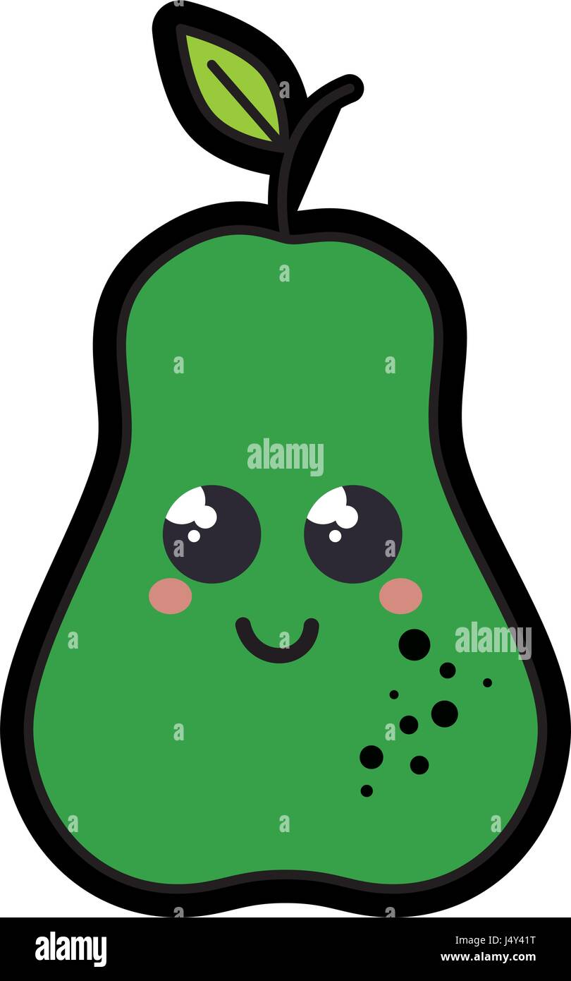 kawaii fruit icon Stock Vector Image & Art Alamy