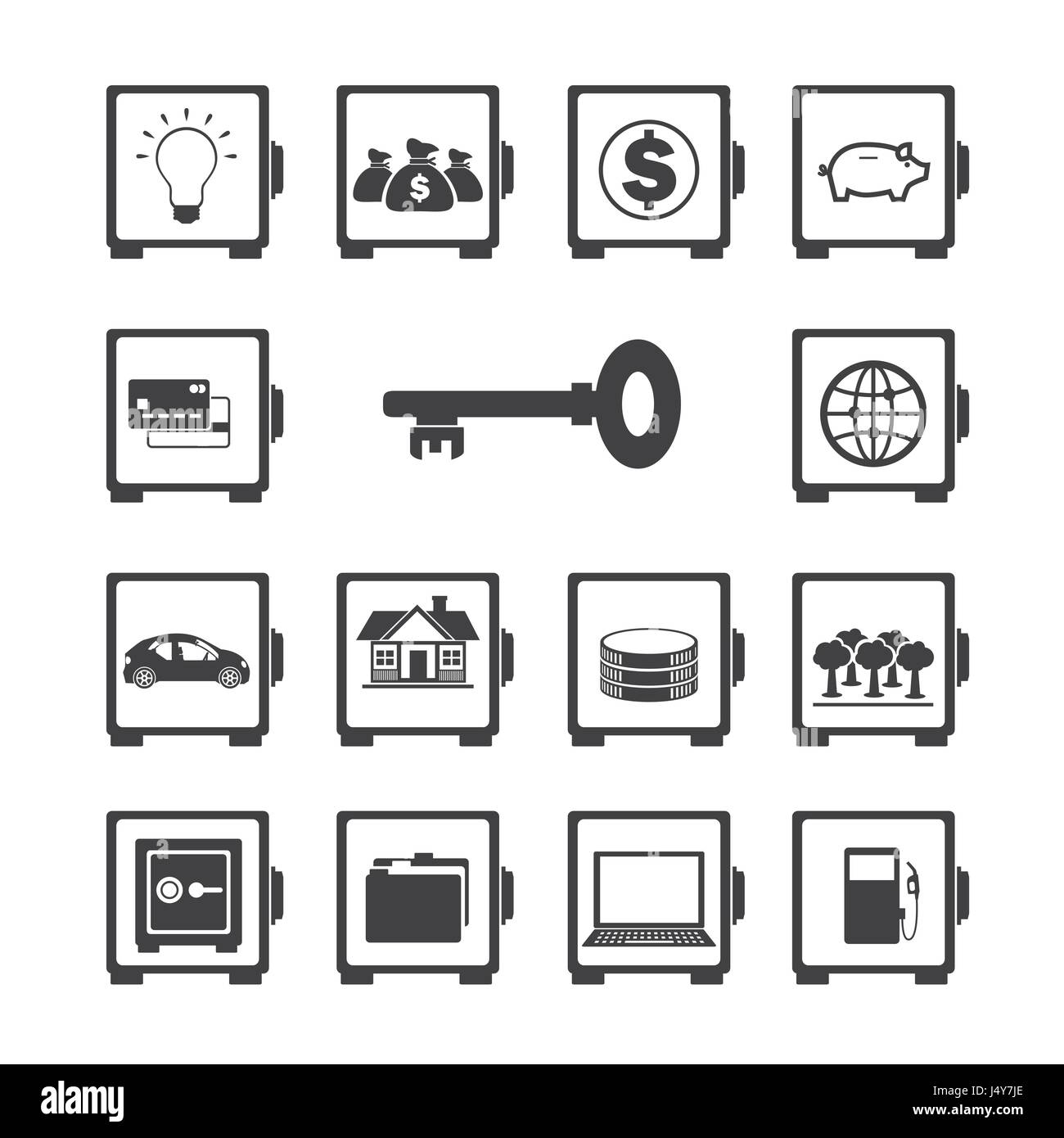 Car sign of antigua Stock Vector Images Alamy