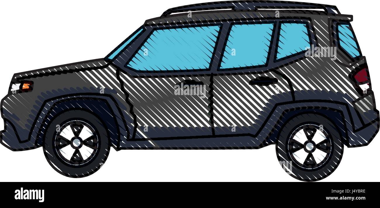 suv car vehicle transport power speed Stock Vector Image & Art - Alamy