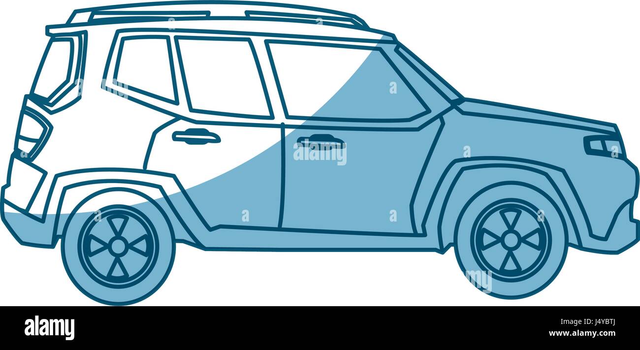 suv car vehicle transport power speed - shadow Stock Vector Image & Art ...