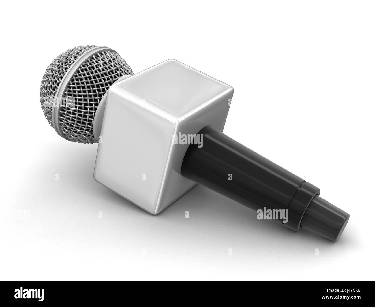 Microphone. Image with clipping path Stock Photo Alamy