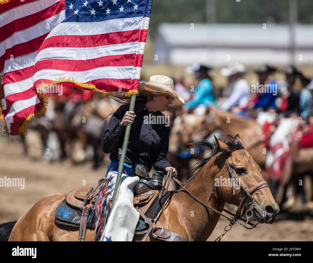 Rodeo queen cowgirl hi-res stock photography and images - Alamy