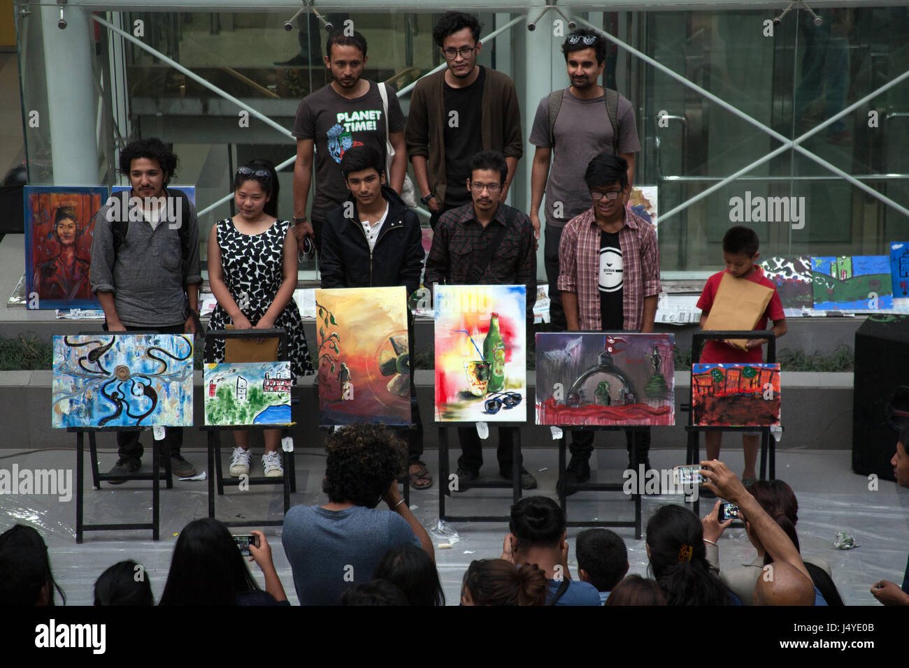 Shopping mall paintings hires stock photography and images Alamy