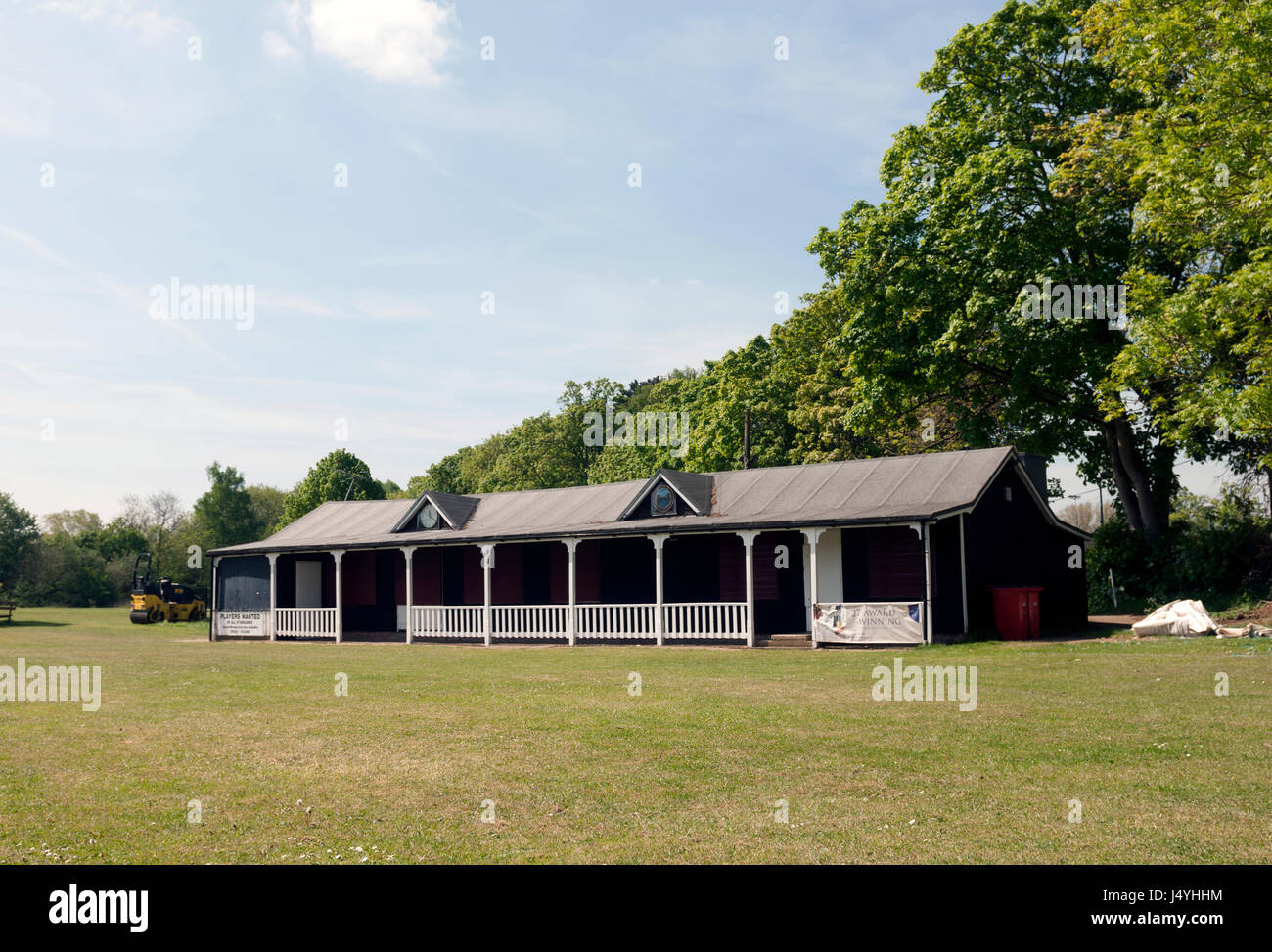 The cricket club pavilion, Marlow, Buckinghamshire, England, UK Stock Photo