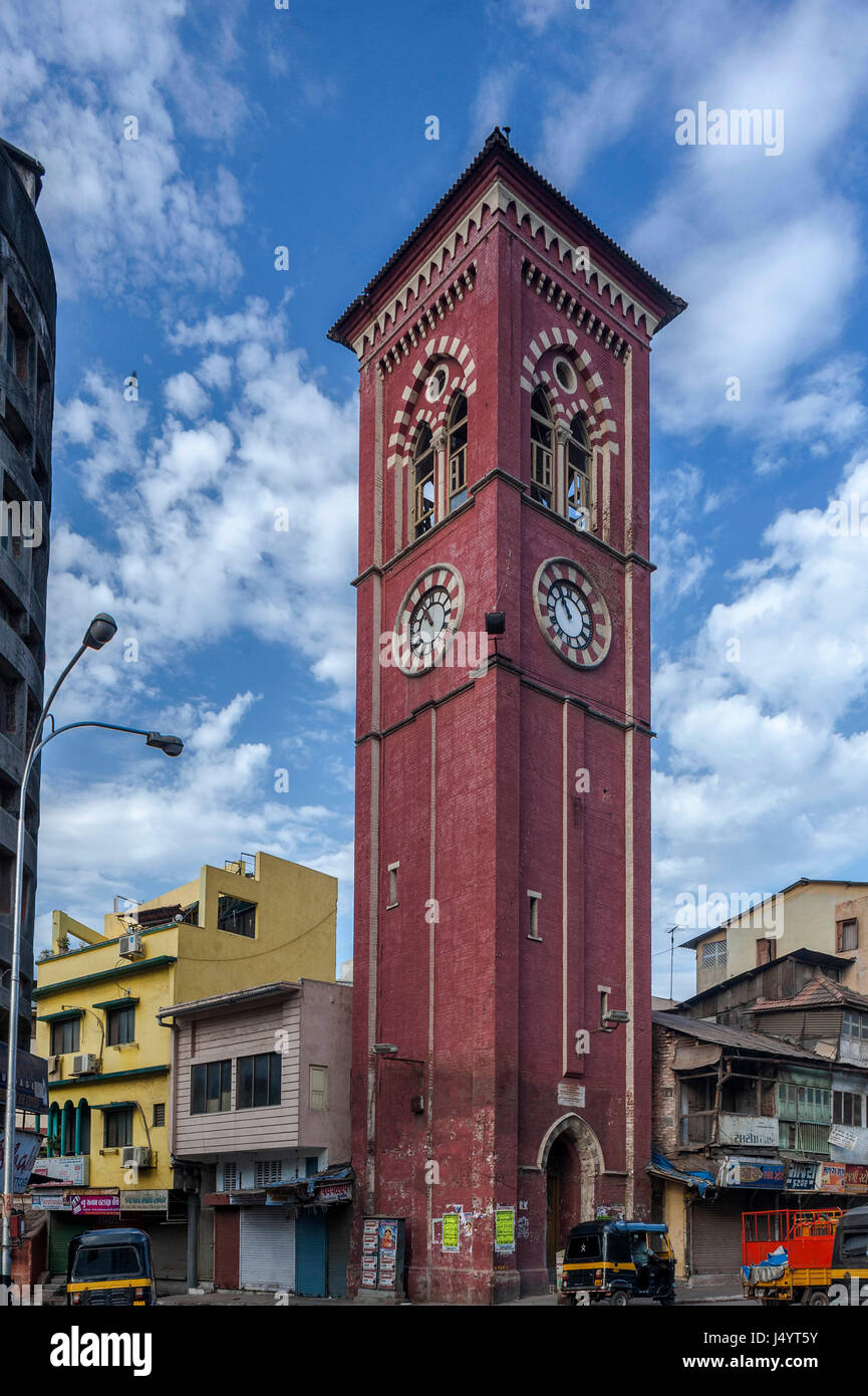 Clock Tower Gujarat India High Resolution Stock Photography and Images