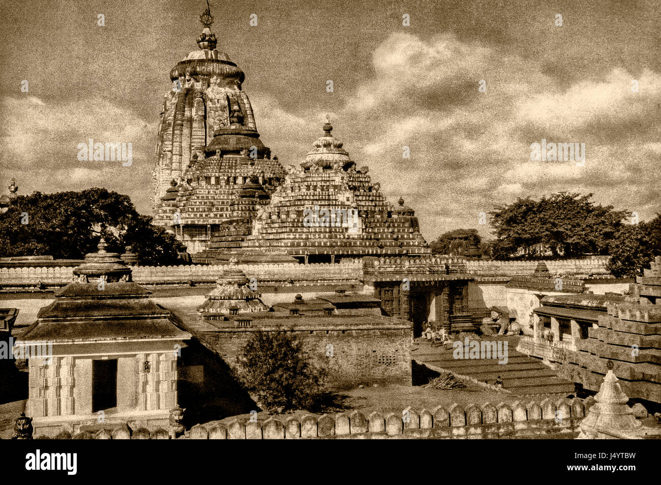 Shree Jagannatha Temple Puri vintage 1900s picture of Jagannath Temple