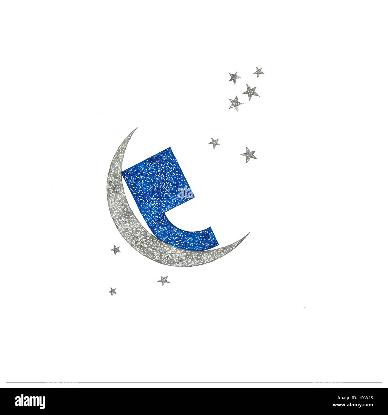cool star and moon drawings