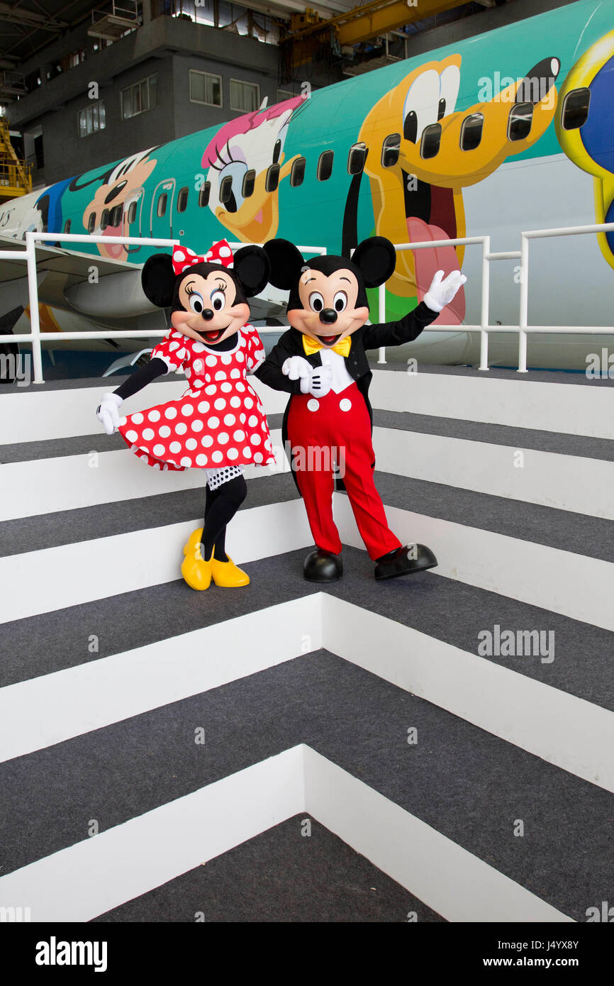 Minnie and mickey mouse - mpd 254634 Stock Photo