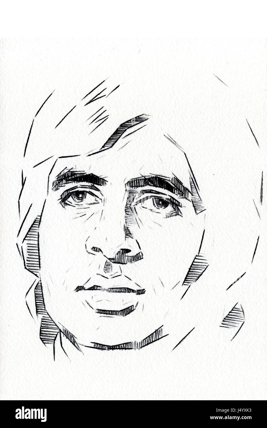 Amit Sasmal  Caricature of Bollywood hero