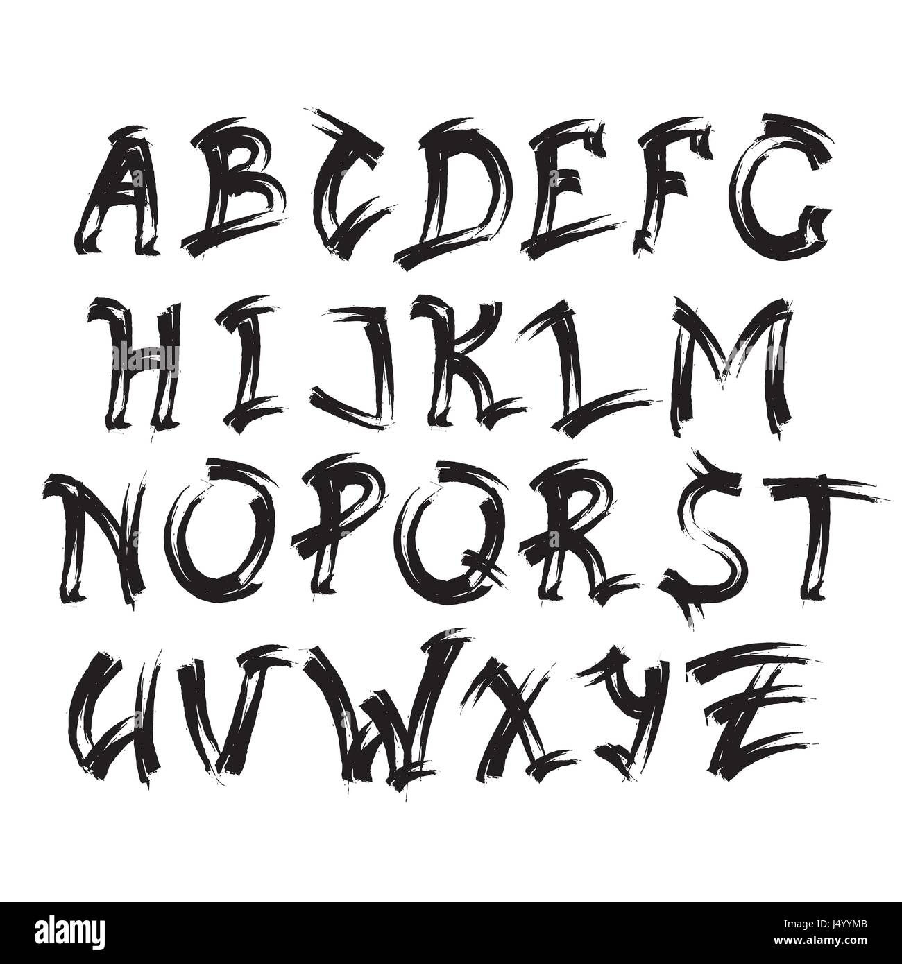 alphabet-letters-collection-text-lettering-set-stock-vector-image-art