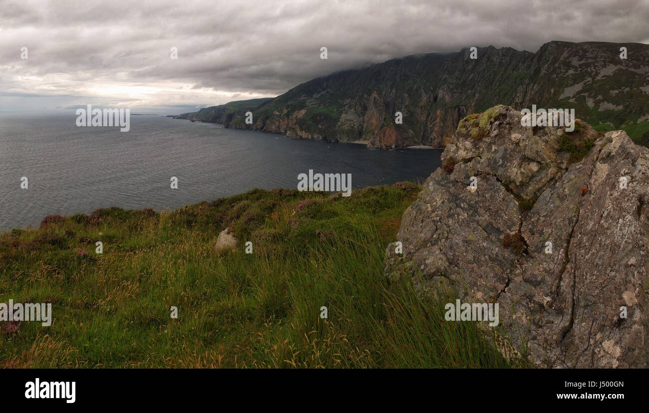 Slieve League, Co. Donegal, Ireland Stock Photo
