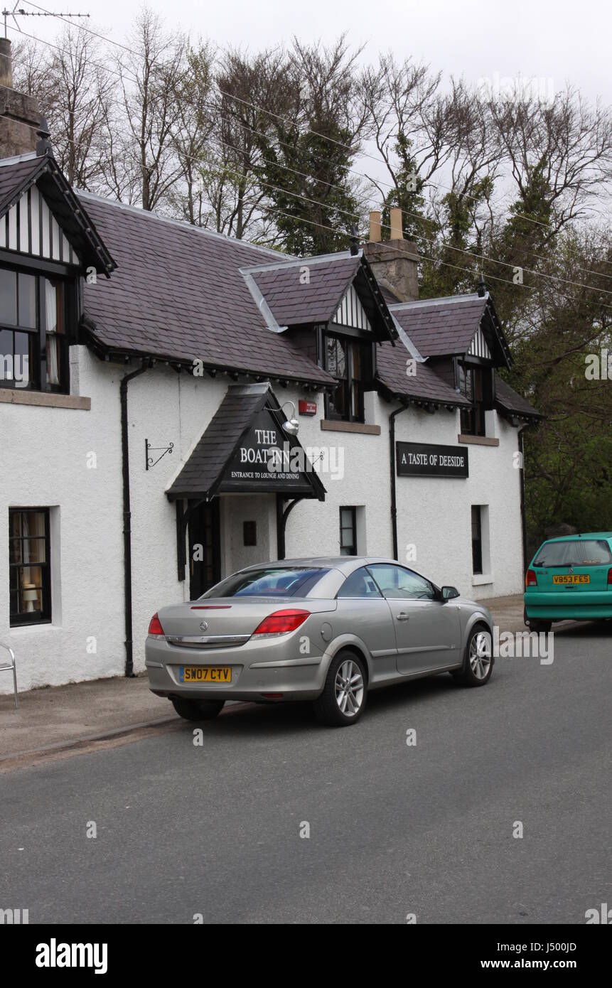 The Boat Inn Aboyne Aberdeenshire Scotland  May 2010 Stock Photo