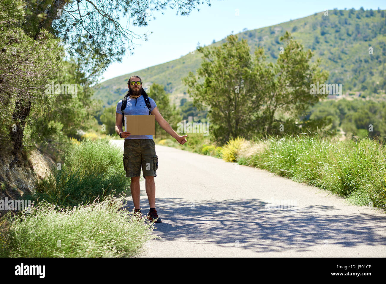 Hitch hiker thumb hires stock photography and images Alamy