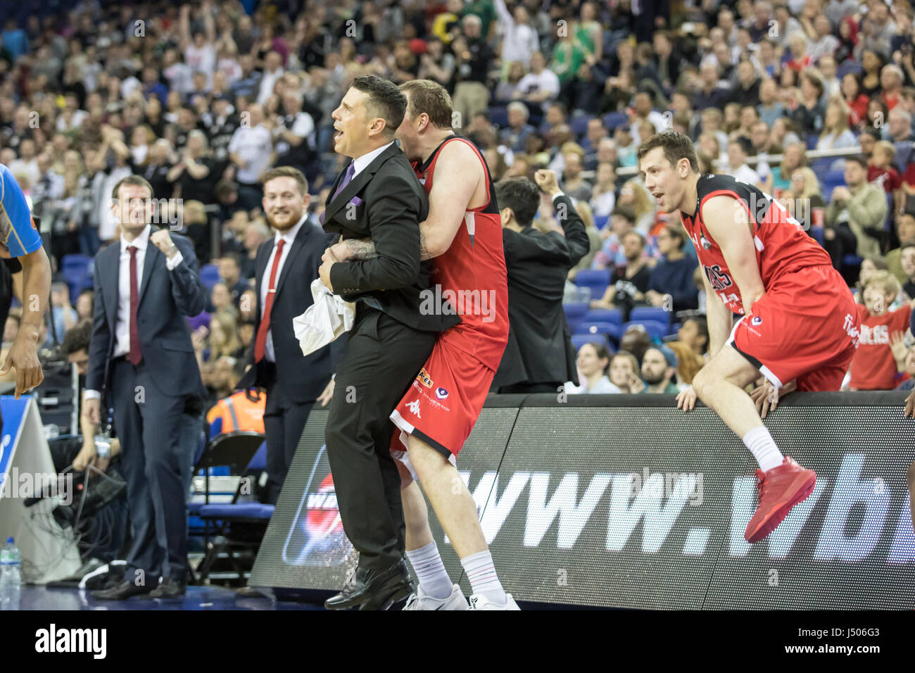 Leicester riders basketball team hi-res stock photography and images ...