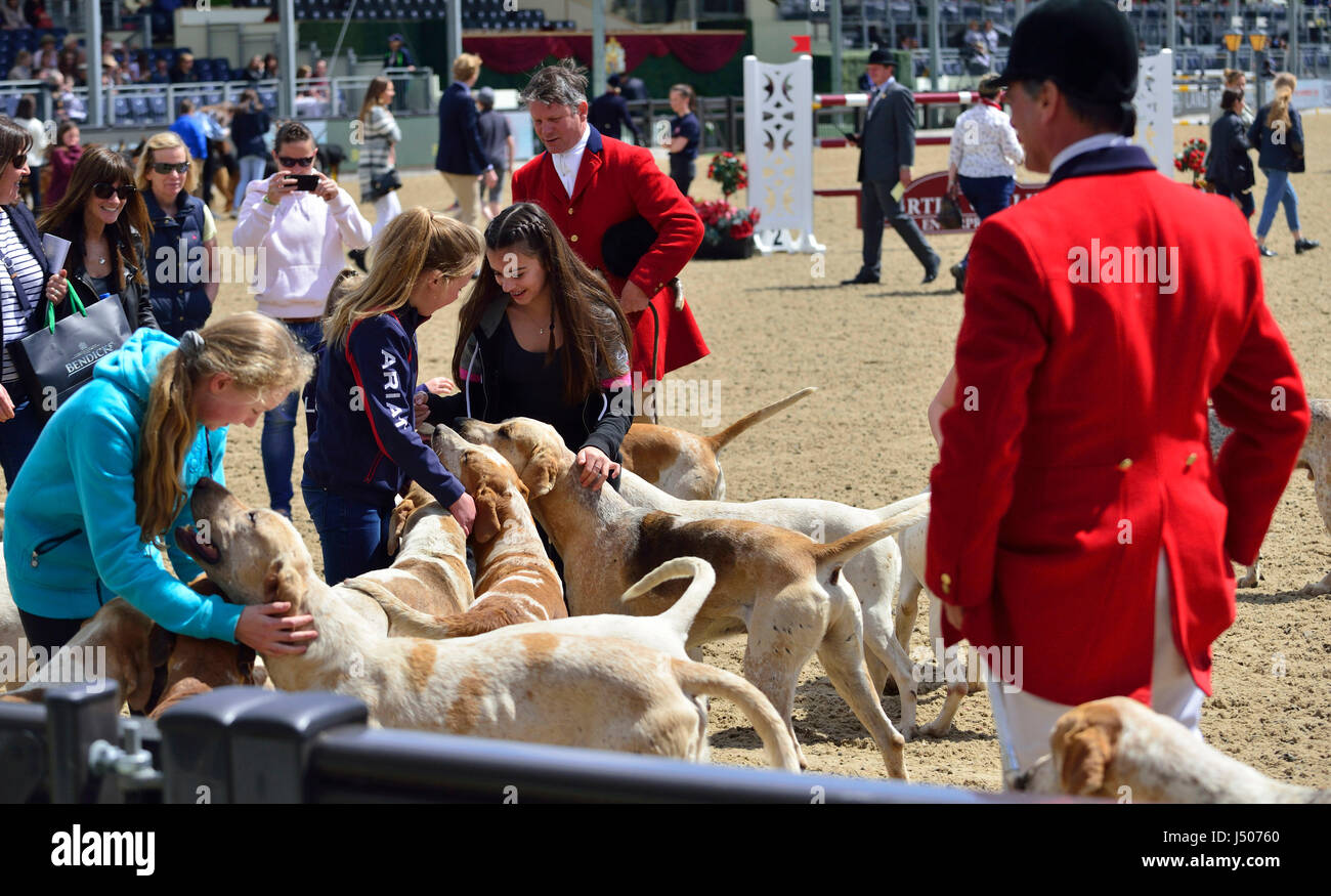 Windsor, UK. 14th May, 2017. The Royal Windsor Horse Show 2017 Meet of