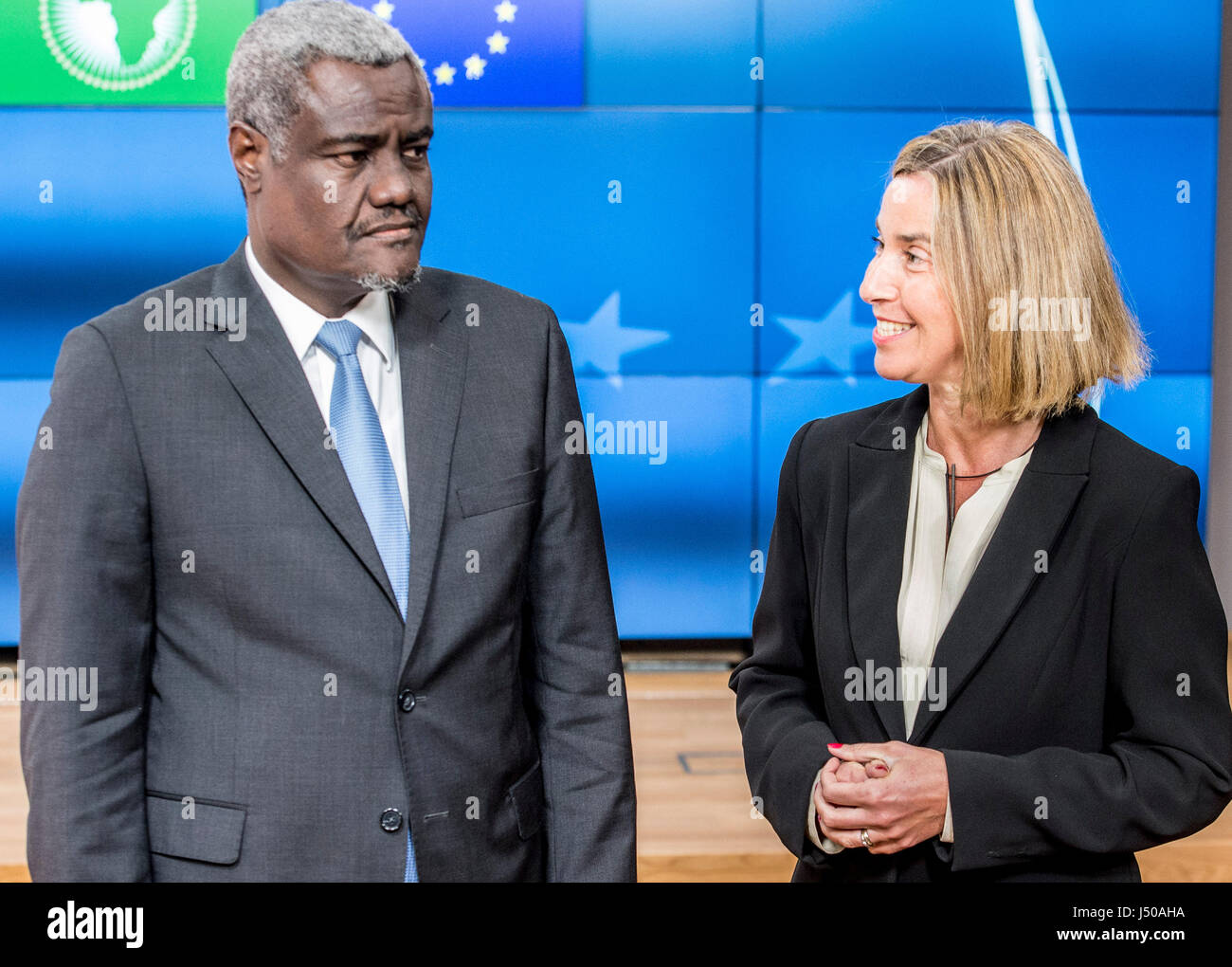 Brussels, Belgium. 15th May, 2017. Chairperson of the African Union