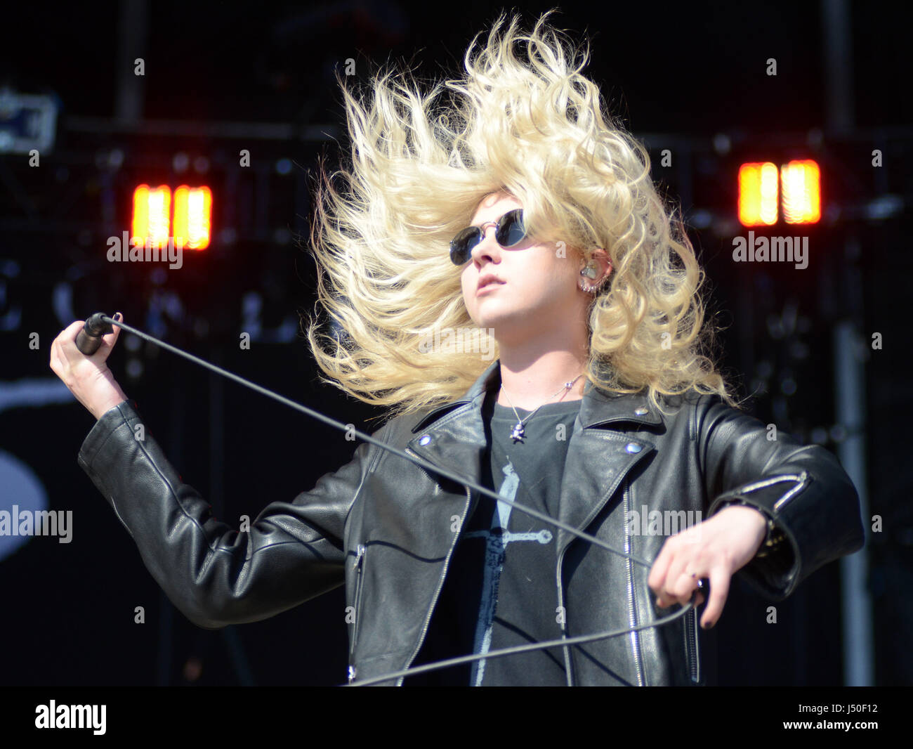 May 13, 2017 Lead singer Taylor Momsen of The Pretty Reckless performs