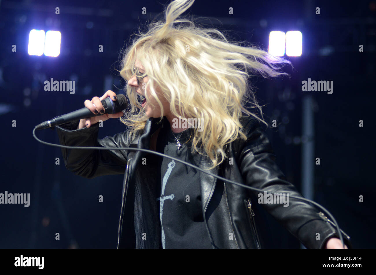 May 13, 2017 Lead singer Taylor Momsen of The Pretty Reckless performs