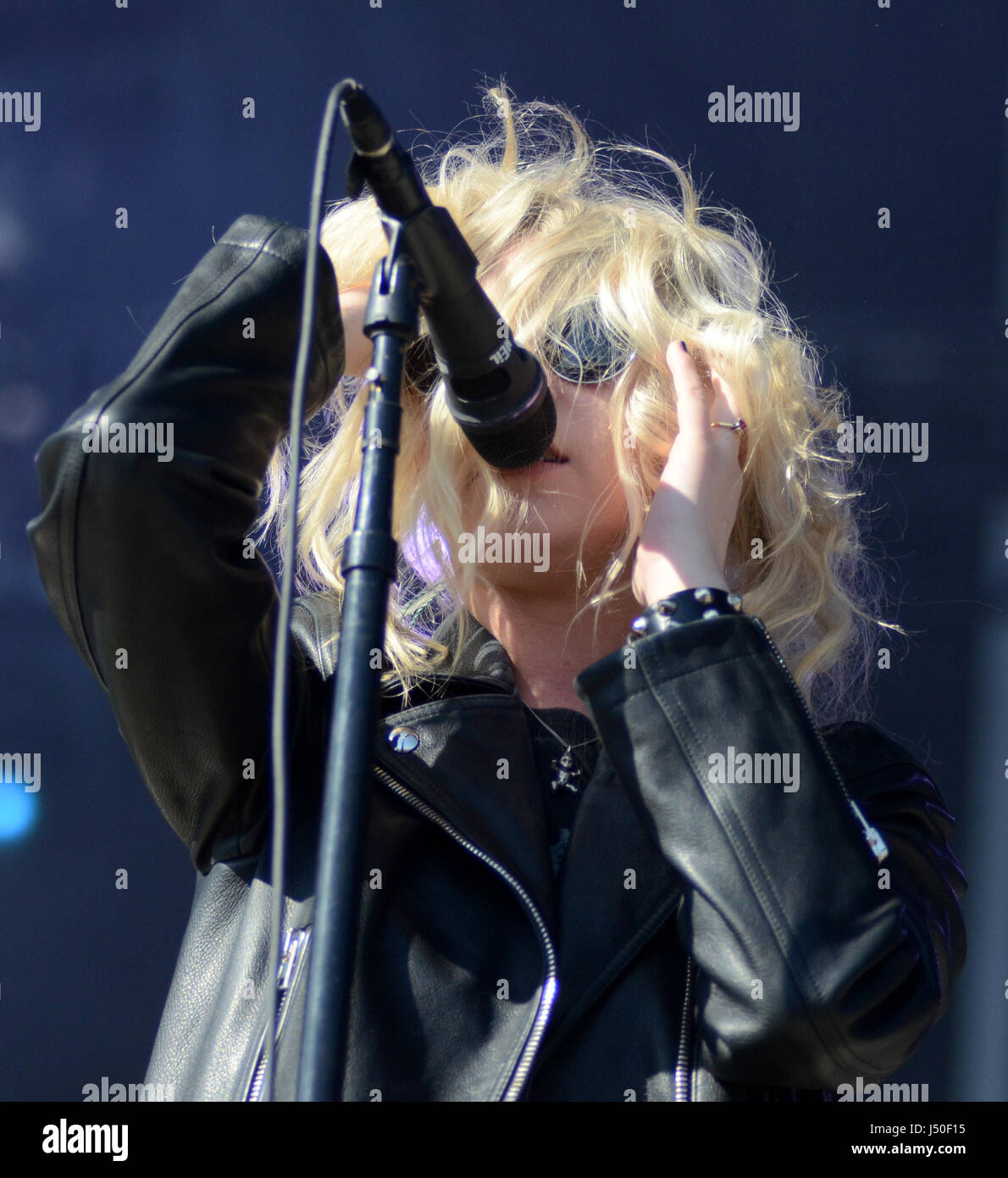 May 13, 2017 Lead singer Taylor Momsen of The Pretty Reckless performs