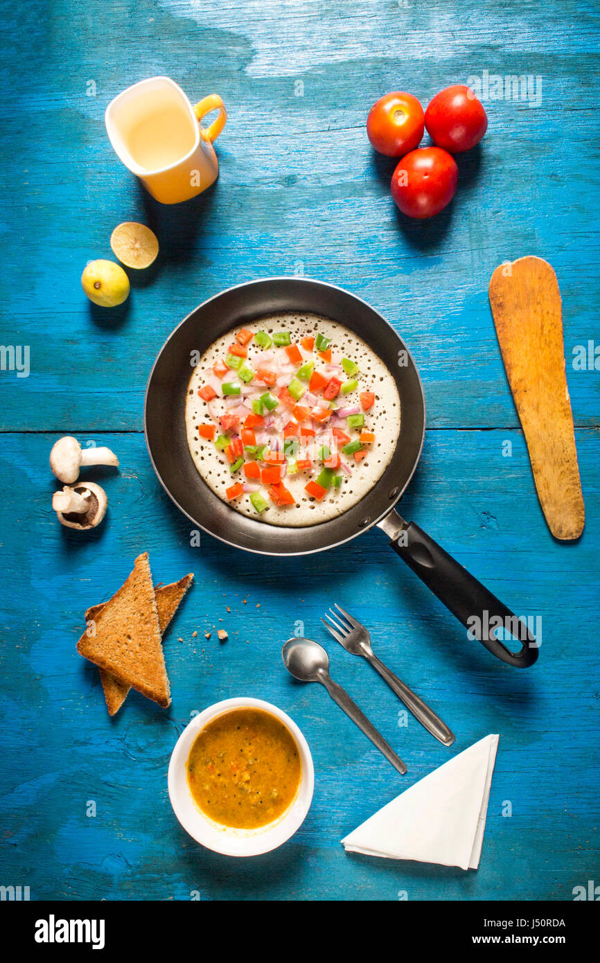 Indian Breakfast Stock Photo - Alamy