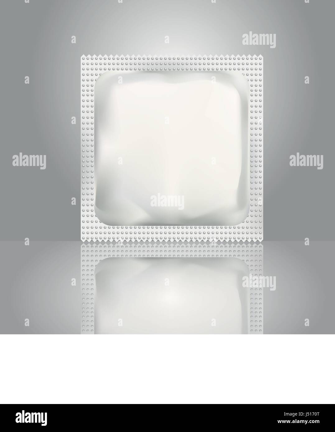 White Blank Foil Pouch Packaging For Medicine Drugs , Coffee, Salt ...