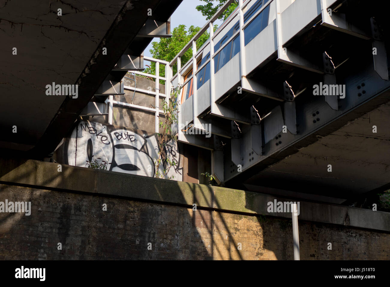 Railway arch near Peckham Rye station in London,UK Stock Photo Alamy