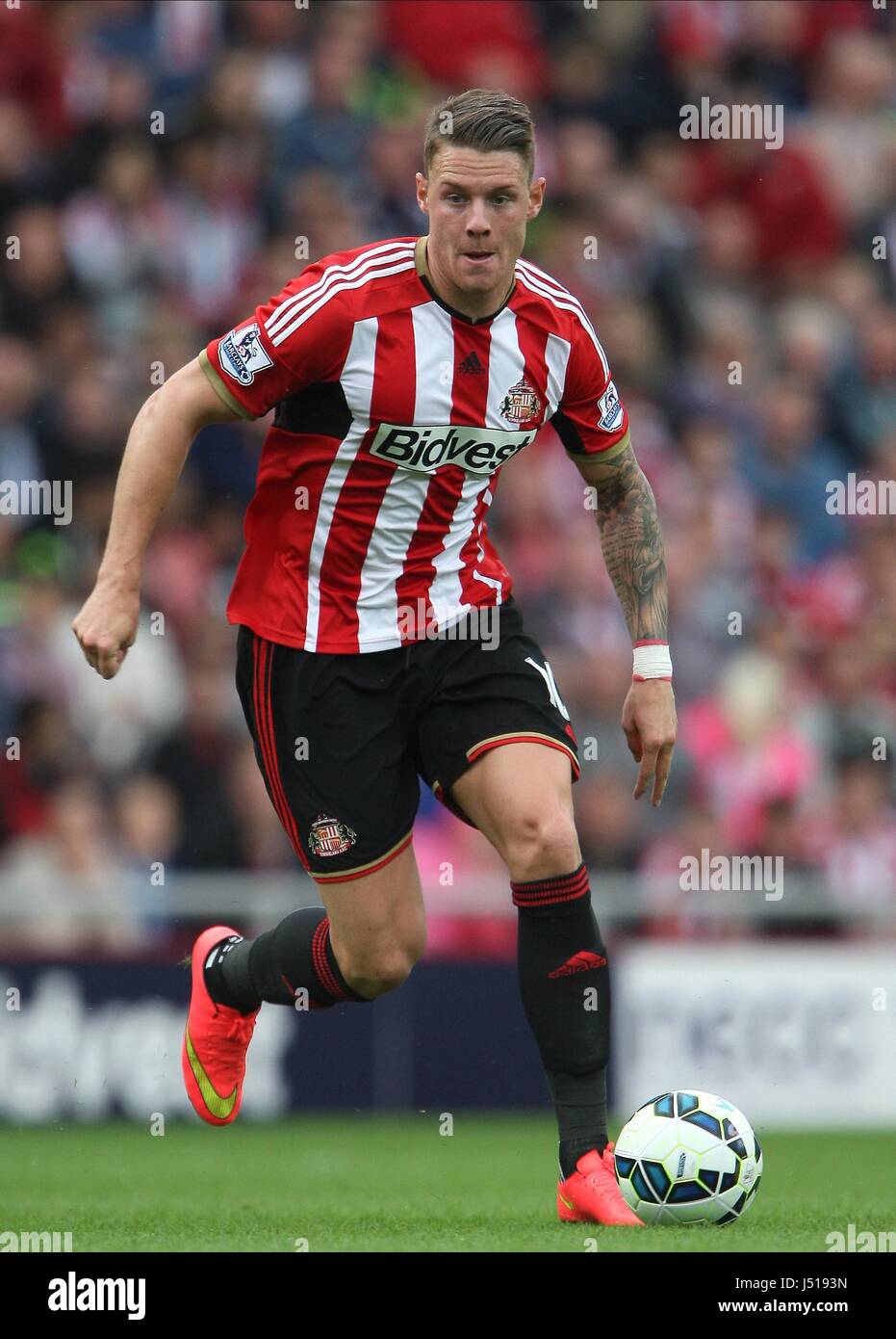 CONNOR WICKHAM SUNDERLAND FC STADIUM OF LIGHT SUNDERLAND ENGLAND 24 ...
