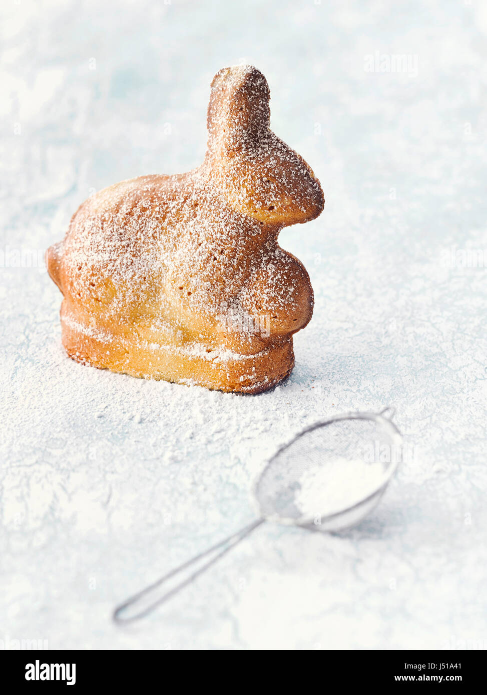 Easter bunny cake Stock Photo