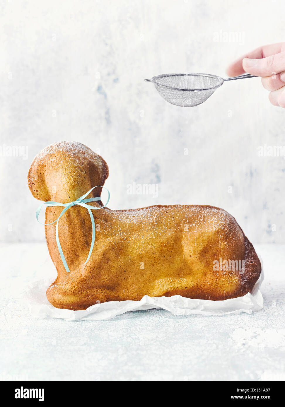 Easter lamb cake Stock Photo - Alamy