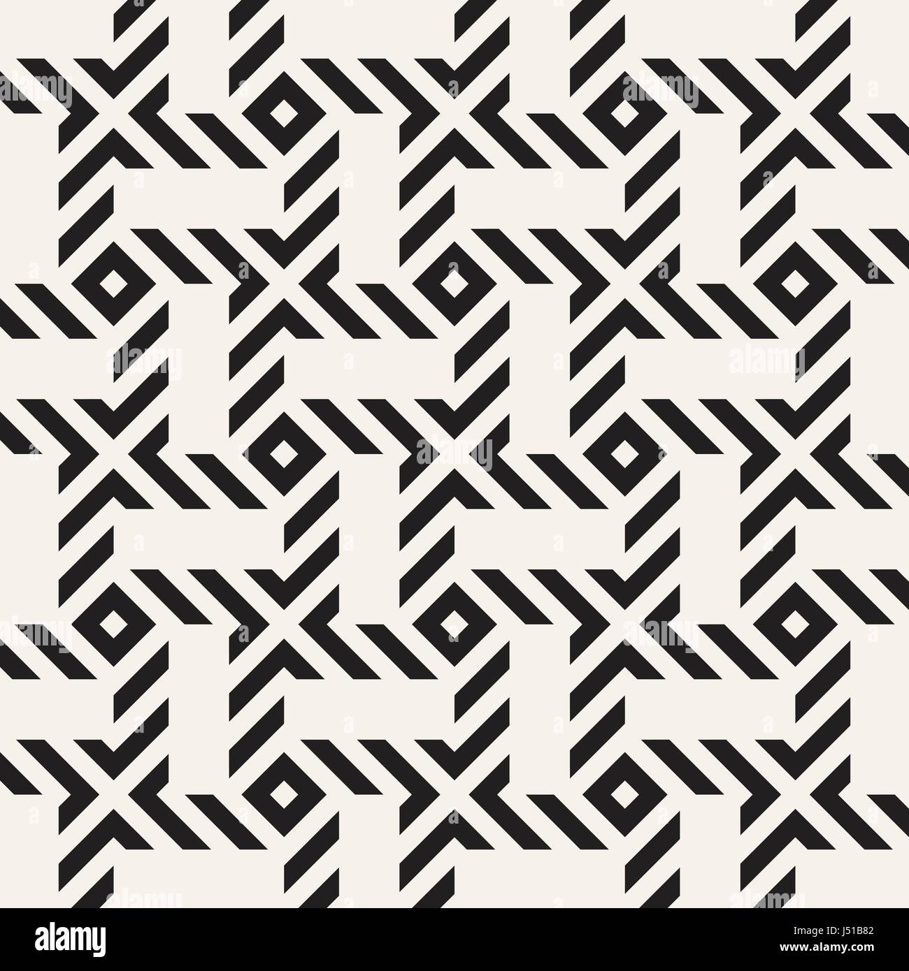 Vector seamless pattern. Modern stylish texture. Repeating abstract ...