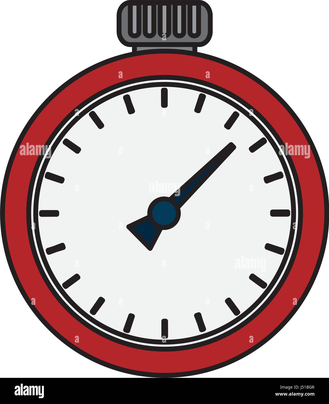 chronometer device isolated icon Stock Vector Image & Art - Alamy