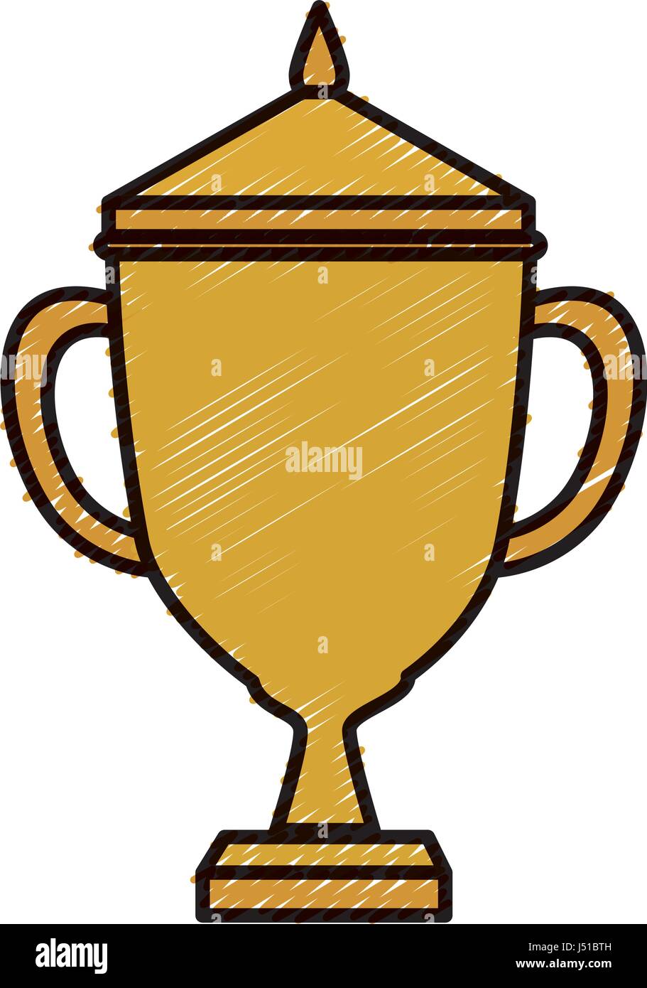 trophy cup isolated icon Stock Vector Image & Art - Alamy