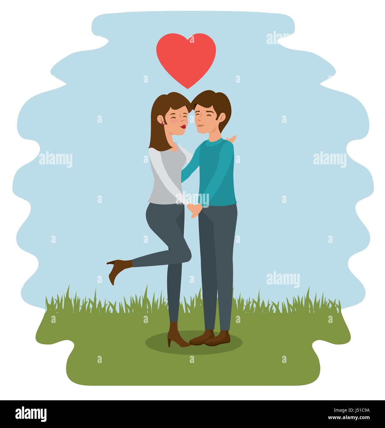 Couple holding hands design Stock Vector Image & Art - Alamy