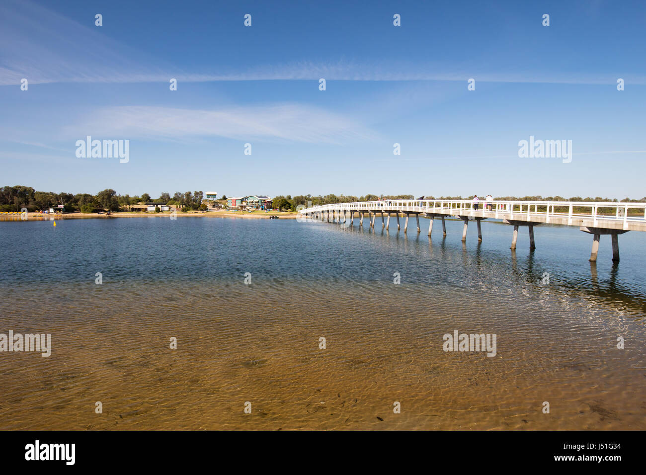 Lakes Entrance Victoria Stock Photo Alamy